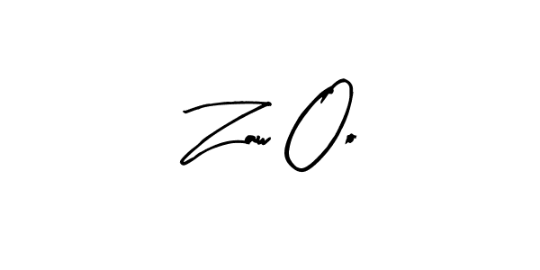Best and Professional Signature Style for Zaw Oo. Arty Signature Best Signature Style Collection. Zaw Oo signature style 8 images and pictures png