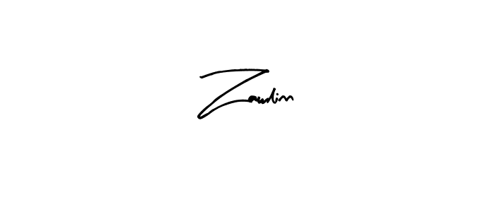 Arty Signature is a professional signature style that is perfect for those who want to add a touch of class to their signature. It is also a great choice for those who want to make their signature more unique. Get Zawlinn name to fancy signature for free. Zawlinn signature style 8 images and pictures png