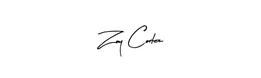 The best way (Arty Signature) to make a short signature is to pick only two or three words in your name. The name Zay Cortez include a total of six letters. For converting this name. Zay Cortez signature style 8 images and pictures png