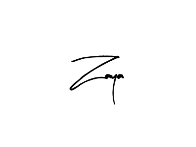 Make a beautiful signature design for name Zaya. With this signature (Arty Signature) style, you can create a handwritten signature for free. Zaya signature style 8 images and pictures png