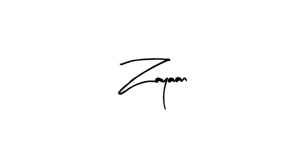 How to make Zayaan signature? Arty Signature is a professional autograph style. Create handwritten signature for Zayaan name. Zayaan signature style 8 images and pictures png