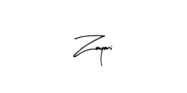 How to make Zayani signature? Arty Signature is a professional autograph style. Create handwritten signature for Zayani name. Zayani signature style 8 images and pictures png