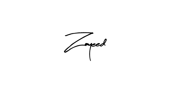 Also we have Zayeed name is the best signature style. Create professional handwritten signature collection using Arty Signature autograph style. Zayeed signature style 8 images and pictures png