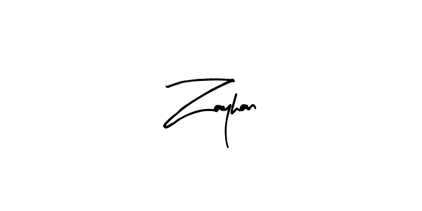 Similarly Arty Signature is the best handwritten signature design. Signature creator online .You can use it as an online autograph creator for name Zayhan. Zayhan signature style 8 images and pictures png
