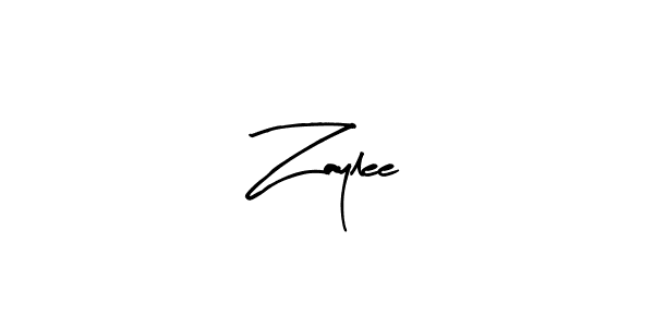 The best way (Arty Signature) to make a short signature is to pick only two or three words in your name. The name Zaylee include a total of six letters. For converting this name. Zaylee signature style 8 images and pictures png