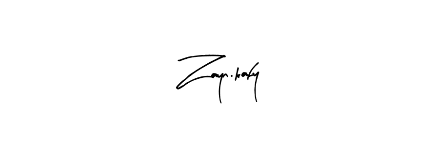 How to make Zayn.kafy signature? Arty Signature is a professional autograph style. Create handwritten signature for Zayn.kafy name. Zayn.kafy signature style 8 images and pictures png