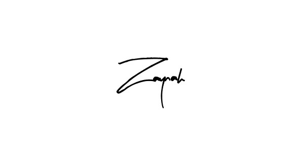 How to Draw Zaynah signature style? Arty Signature is a latest design signature styles for name Zaynah. Zaynah signature style 8 images and pictures png