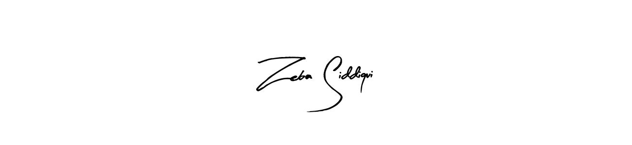Also we have Zeba Siddiqui name is the best signature style. Create professional handwritten signature collection using Arty Signature autograph style. Zeba Siddiqui signature style 8 images and pictures png