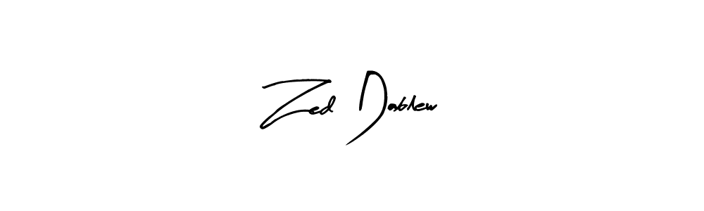 Make a beautiful signature design for name Zed Dablew. Use this online signature maker to create a handwritten signature for free. Zed Dablew signature style 8 images and pictures png