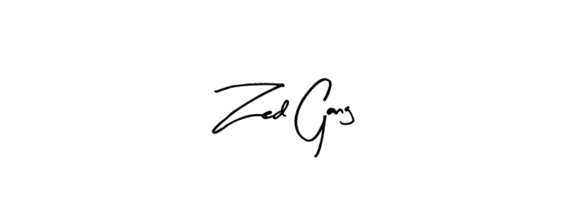 The best way (Arty Signature) to make a short signature is to pick only two or three words in your name. The name Zed Gang include a total of six letters. For converting this name. Zed Gang signature style 8 images and pictures png