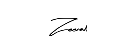 Enhance your business communications with Zeenal signature in Arty Signature lettering. Clean, modern, and universally compatible. Zeenal signature style 8 images and pictures png