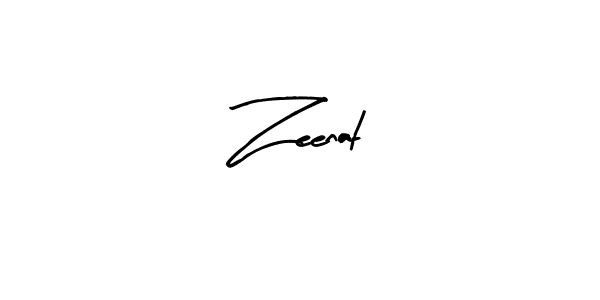 Similarly Arty Signature is the best handwritten signature design. Signature creator online .You can use it as an online autograph creator for name Zeenat. Zeenat signature style 8 images and pictures png