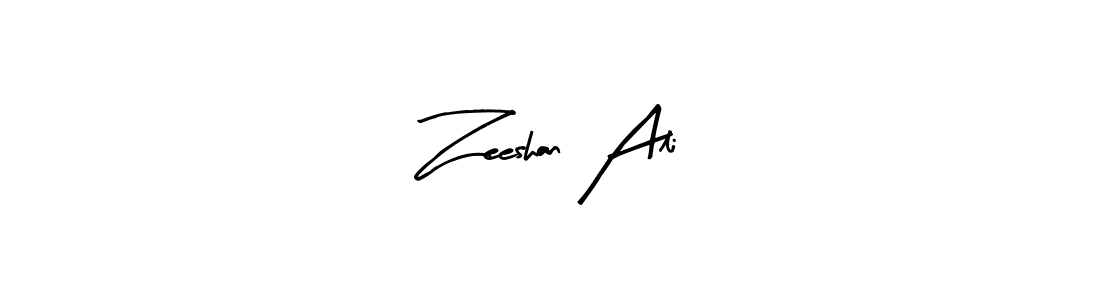 How to make Zeeshan Ali name signature. Use Arty Signature style for creating short signs online. This is the latest handwritten sign. Zeeshan Ali signature style 8 images and pictures png