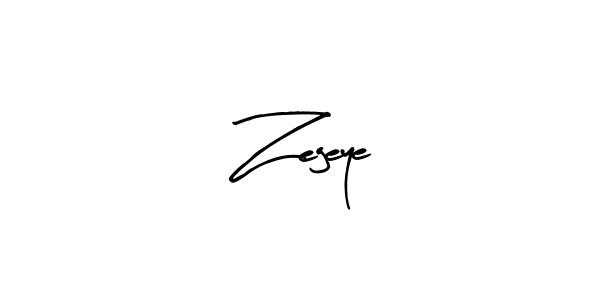 Also we have Zegeye name is the best signature style. Create professional handwritten signature collection using Arty Signature autograph style. Zegeye signature style 8 images and pictures png