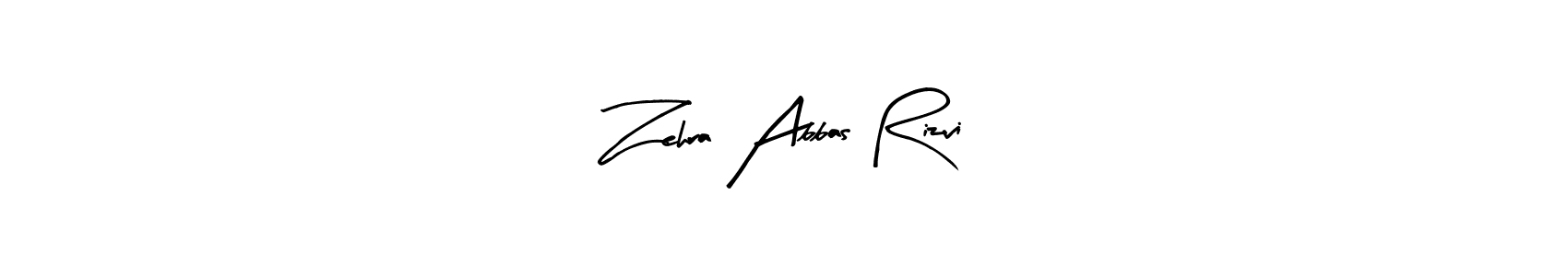 Here are the top 10 professional signature styles for the name Zehra Abbas Rizvi. These are the best autograph styles you can use for your name. Zehra Abbas Rizvi signature style 8 images and pictures png