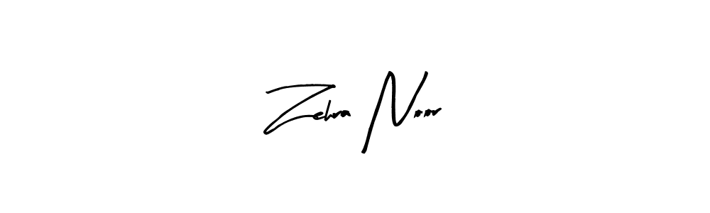 The best way (Arty Signature) to make a short signature is to pick only two or three words in your name. The name Zehra Noor include a total of six letters. For converting this name. Zehra Noor signature style 8 images and pictures png