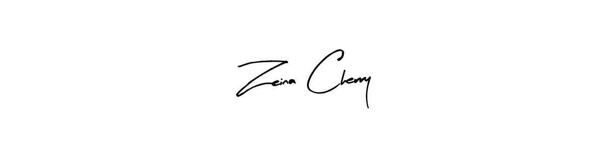 Use a signature maker to create a handwritten signature online. With this signature software, you can design (Arty Signature) your own signature for name Zeina Cherry. Zeina Cherry signature style 8 images and pictures png