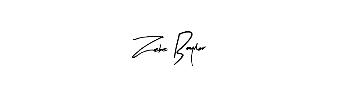 Design your own signature with our free online signature maker. With this signature software, you can create a handwritten (Arty Signature) signature for name Zeke Baylor. Zeke Baylor signature style 8 images and pictures png