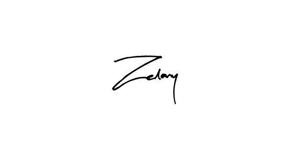 You should practise on your own different ways (Arty Signature) to write your name (Zelany) in signature. don't let someone else do it for you. Zelany signature style 8 images and pictures png