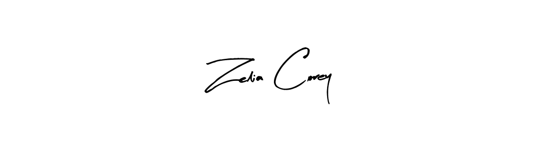 Also we have Zelia Corey name is the best signature style. Create professional handwritten signature collection using Arty Signature autograph style. Zelia Corey signature style 8 images and pictures png