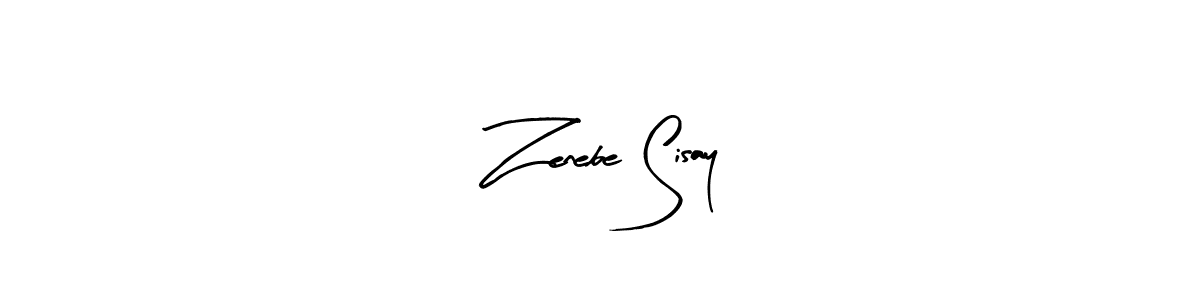Design your own signature with our free online signature maker. With this signature software, you can create a handwritten (Arty Signature) signature for name Zenebe Sisay. Zenebe Sisay signature style 8 images and pictures png