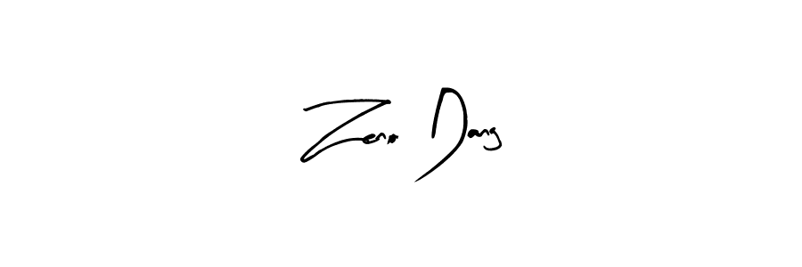 How to make Zeno Dang name signature. Use Arty Signature style for creating short signs online. This is the latest handwritten sign. Zeno Dang signature style 8 images and pictures png