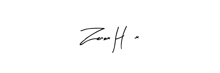 Also we have Zenox H2x name is the best signature style. Create professional handwritten signature collection using Arty Signature autograph style. Zenox H2x signature style 8 images and pictures png