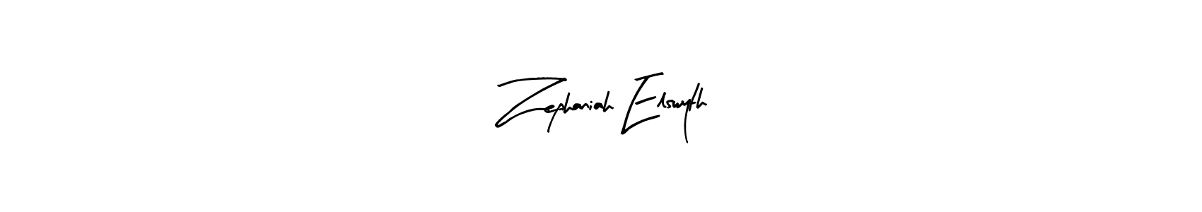 You should practise on your own different ways (Arty Signature) to write your name (Zephaniah Elswyth) in signature. don't let someone else do it for you. Zephaniah Elswyth signature style 8 images and pictures png