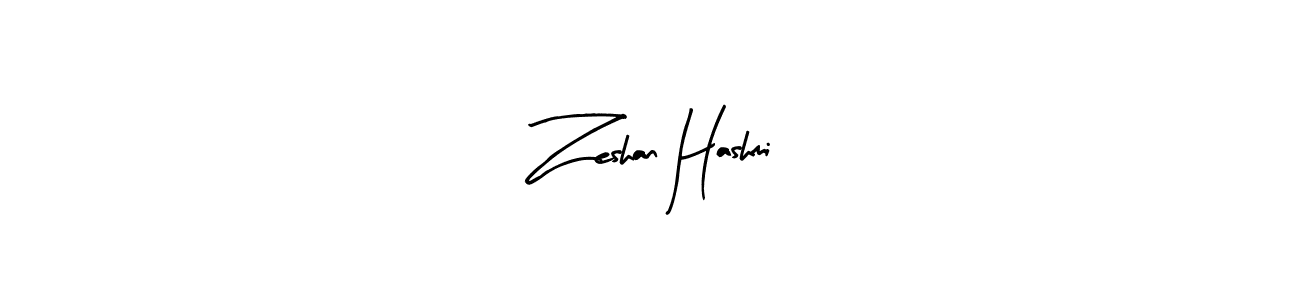 How to make Zeshan Hashmi name signature. Use Arty Signature style for creating short signs online. This is the latest handwritten sign. Zeshan Hashmi signature style 8 images and pictures png