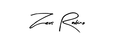 Create your official email sign-off with Zeus Rabino name in Arty Signature style. Crisp, clean, and perfectly legible across all screens. Zeus Rabino signature style 8 images and pictures png