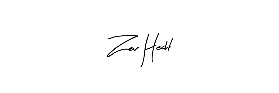 if you are searching for the best signature style for your name Zev Hecht. so please give up your signature search. here we have designed multiple signature styles  using Arty Signature. Zev Hecht signature style 8 images and pictures png