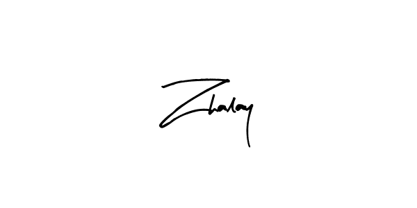 Also we have Zhalay name is the best signature style. Create professional handwritten signature collection using Arty Signature autograph style. Zhalay signature style 8 images and pictures png