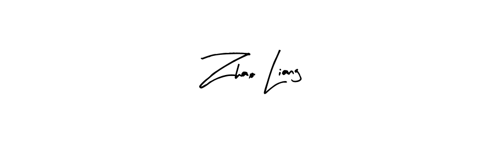 How to make Zhao Liang name signature. Use Arty Signature style for creating short signs online. This is the latest handwritten sign. Zhao Liang signature style 8 images and pictures png