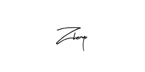 It looks lik you need a new signature style for name Zhenyu. Design unique handwritten (Arty Signature) signature with our free signature maker in just a few clicks. Zhenyu signature style 8 images and pictures png