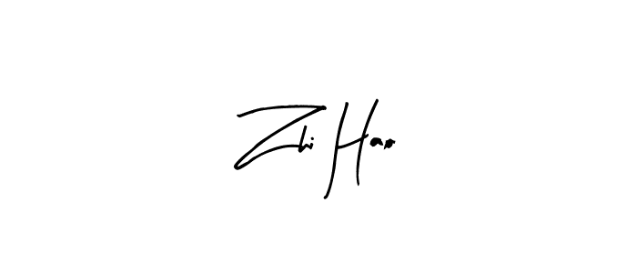 Also we have Zhi Hao name is the best signature style. Create professional handwritten signature collection using Arty Signature autograph style. Zhi Hao signature style 8 images and pictures png