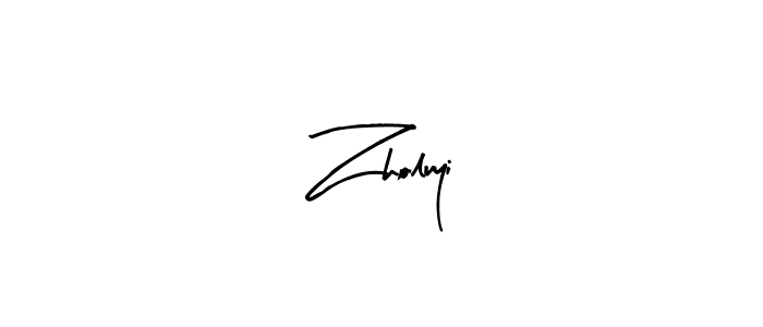 Also You can easily find your signature by using the search form. We will create Zholuyi name handwritten signature images for you free of cost using Arty Signature sign style. Zholuyi signature style 8 images and pictures png