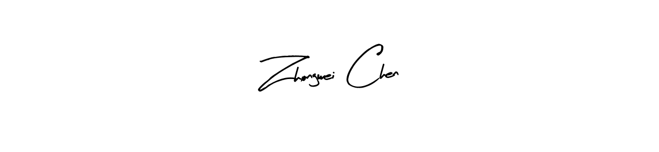 Use a signature maker to create a handwritten signature online. With this signature software, you can design (Arty Signature) your own signature for name Zhongwei Chen. Zhongwei Chen signature style 8 images and pictures png
