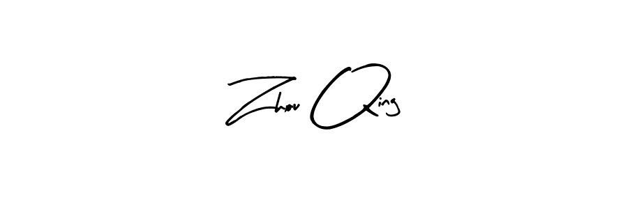 How to make Zhou Qing name signature. Use Arty Signature style for creating short signs online. This is the latest handwritten sign. Zhou Qing signature style 8 images and pictures png
