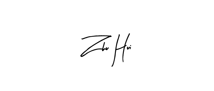 You should practise on your own different ways (Arty Signature) to write your name (Zhu Hui) in signature. don't let someone else do it for you. Zhu Hui signature style 8 images and pictures png