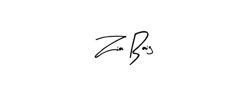Also we have Zia Baig name is the best signature style. Create professional handwritten signature collection using Arty Signature autograph style. Zia Baig signature style 8 images and pictures png