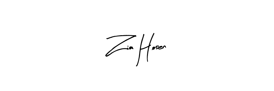 How to Draw Zia Hosen signature style? Arty Signature is a latest design signature styles for name Zia Hosen. Zia Hosen signature style 8 images and pictures png