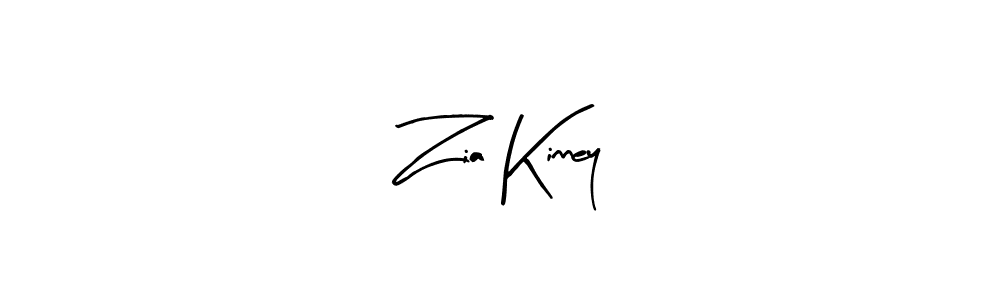 Create a beautiful signature design for name Zia Kinney. With this signature (Arty Signature) fonts, you can make a handwritten signature for free. Zia Kinney signature style 8 images and pictures png