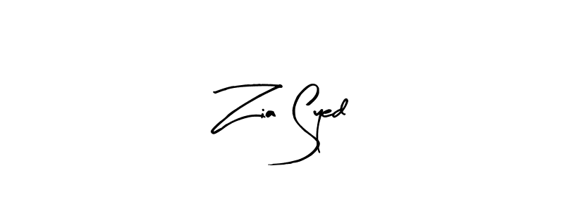 Design your own signature with our free online signature maker. With this signature software, you can create a handwritten (Arty Signature) signature for name Zia Syed. Zia Syed signature style 8 images and pictures png