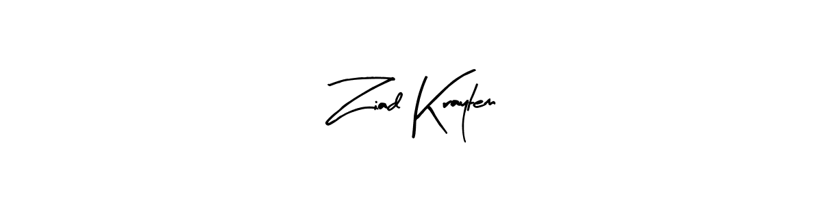 How to make Ziad Kraytem signature? Arty Signature is a professional autograph style. Create handwritten signature for Ziad Kraytem name. Ziad Kraytem signature style 8 images and pictures png