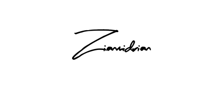 Zianmidrian stylish signature style. Best Handwritten Sign (Arty Signature) for my name. Handwritten Signature Collection Ideas for my name Zianmidrian. Zianmidrian signature style 8 images and pictures png