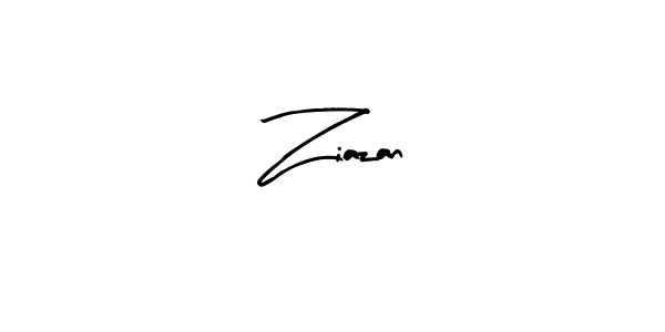 How to make Ziazan name signature. Use Arty Signature style for creating short signs online. This is the latest handwritten sign. Ziazan signature style 8 images and pictures png