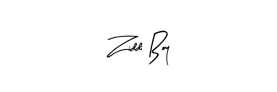 Also we have Ziddi Boy name is the best signature style. Create professional handwritten signature collection using Arty Signature autograph style. Ziddi Boy signature style 8 images and pictures png