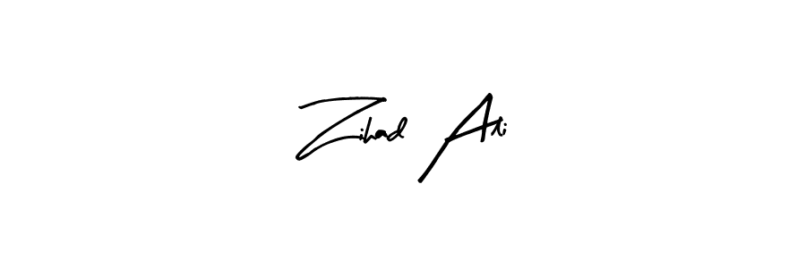 Also we have Zihad Ali name is the best signature style. Create professional handwritten signature collection using Arty Signature autograph style. Zihad Ali signature style 8 images and pictures png