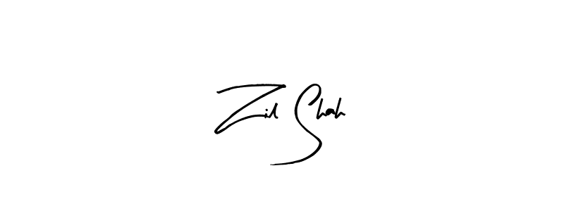 You should practise on your own different ways (Arty Signature) to write your name (Zil Shah) in signature. don't let someone else do it for you. Zil Shah signature style 8 images and pictures png