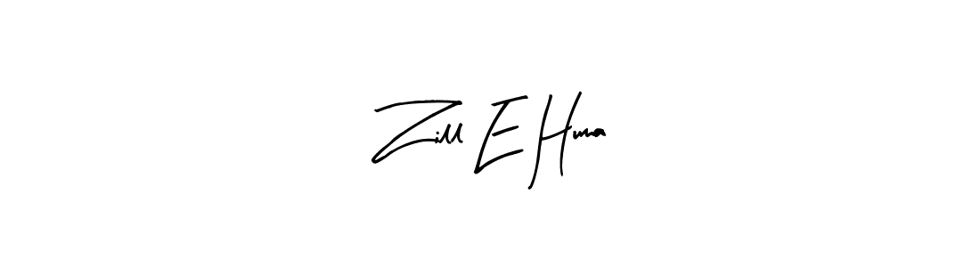 Design your own signature with our free online signature maker. With this signature software, you can create a handwritten (Arty Signature) signature for name Zill E Huma. Zill E Huma signature style 8 images and pictures png